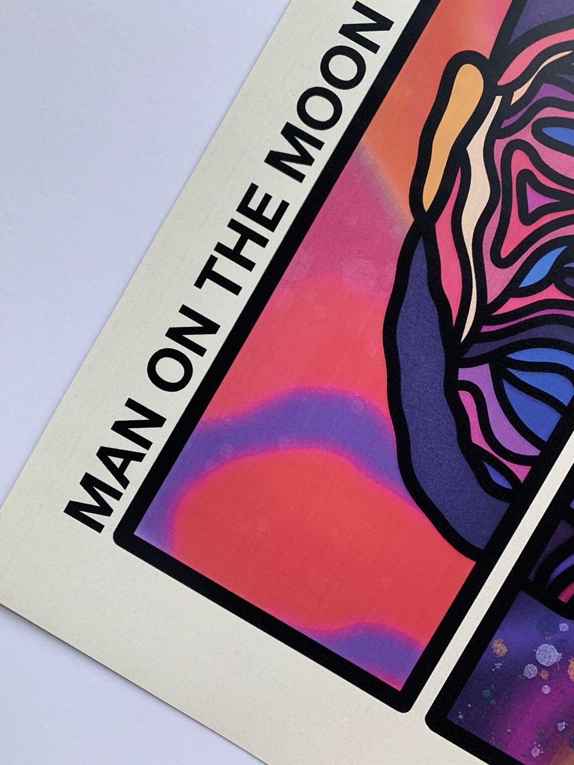 Kid Cudi Poster // Man on The Moon III the Chosen One Poster Etsy