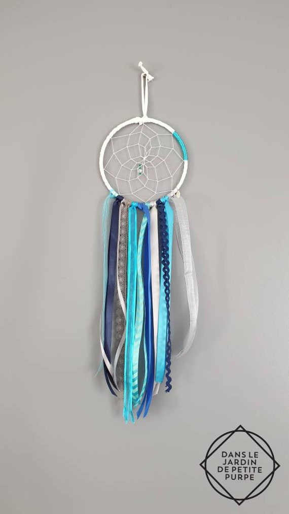 Attrape Rêves Dreamcatcher - Macramé Décoration Murale Bohème, Ethnique, Fait Main Mariage Darling Y