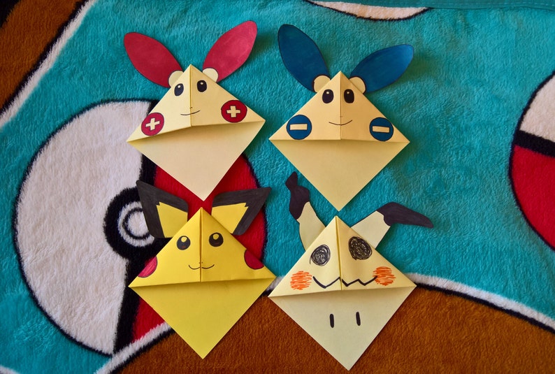Pokemon Corner Bookmarks Part 2 - Etsy