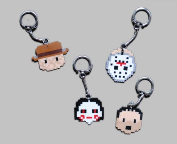 FNaF Movie Marionette The Puppet Perler Keychain