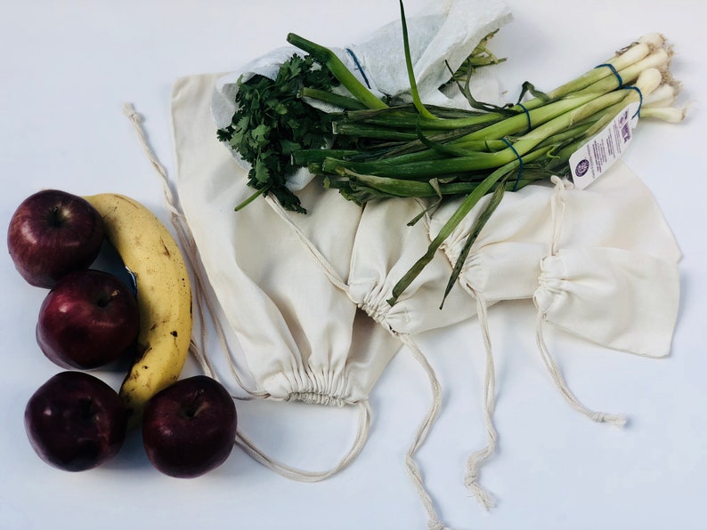Select Size And Quantity Cotton Canvas Bags Great For Packaging and Storage 100/% Organic Cotton Thick Fabric Premium Quality Bags