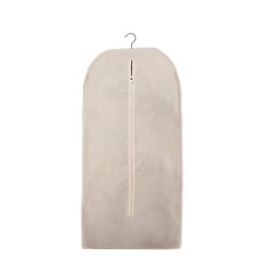 Zippered Garment Bag, 100% Cotton Hanging Garment Bag, Travel Garment Bag, Long Garment Bag, Wedding Dress Storage, Suit Carrier Bag