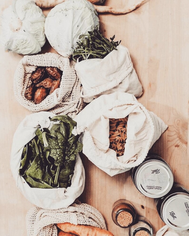 12 X 20 Inches Cotton Muslin Bags 100 Organic Canvas Cotton Etsy