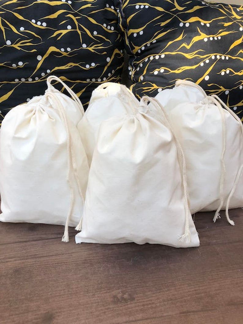 8 X 10 Inches Cotton Single Drawstring Muslin Bag. Natural - Etsy