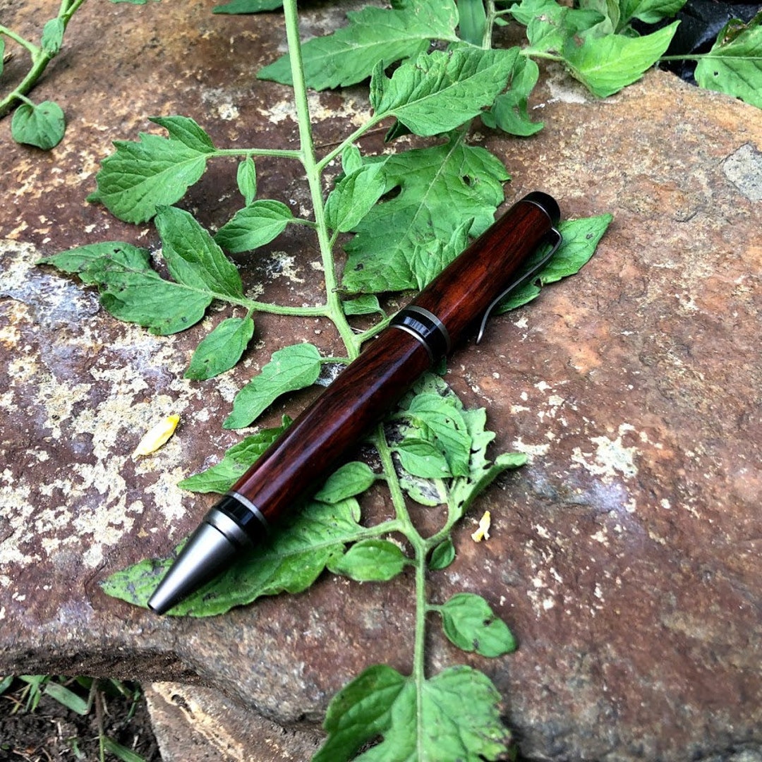 Handmade Cocobolo Cigar Pen in Gun Metal Finish. Etsy