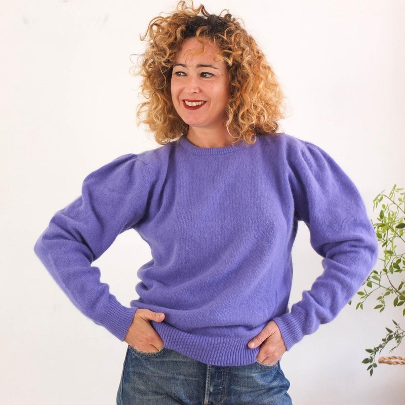 Aurora | Women’s Vintage-Inspired Angora Pullover