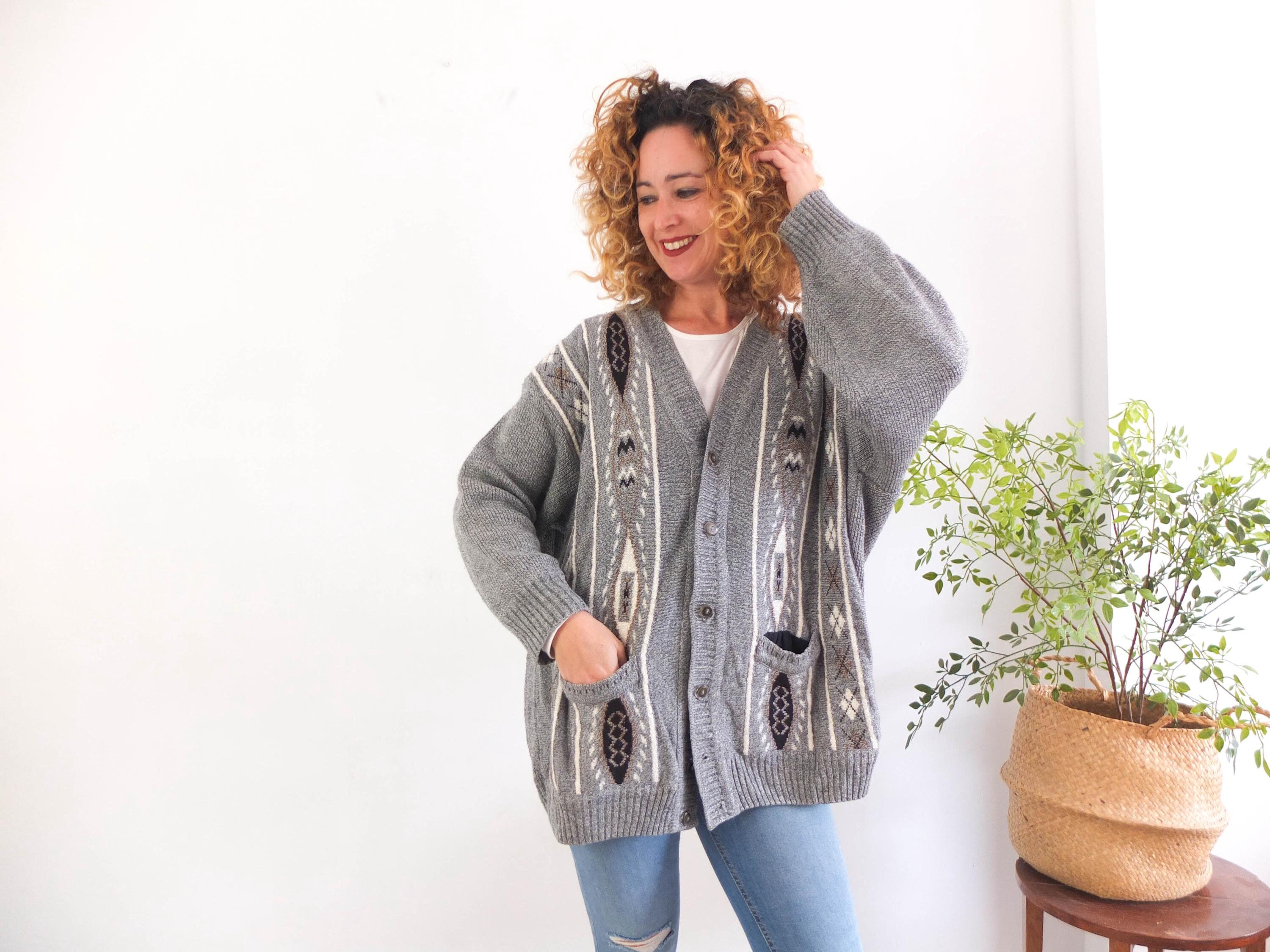 Vintage Grunge Cardigan - Etsy
