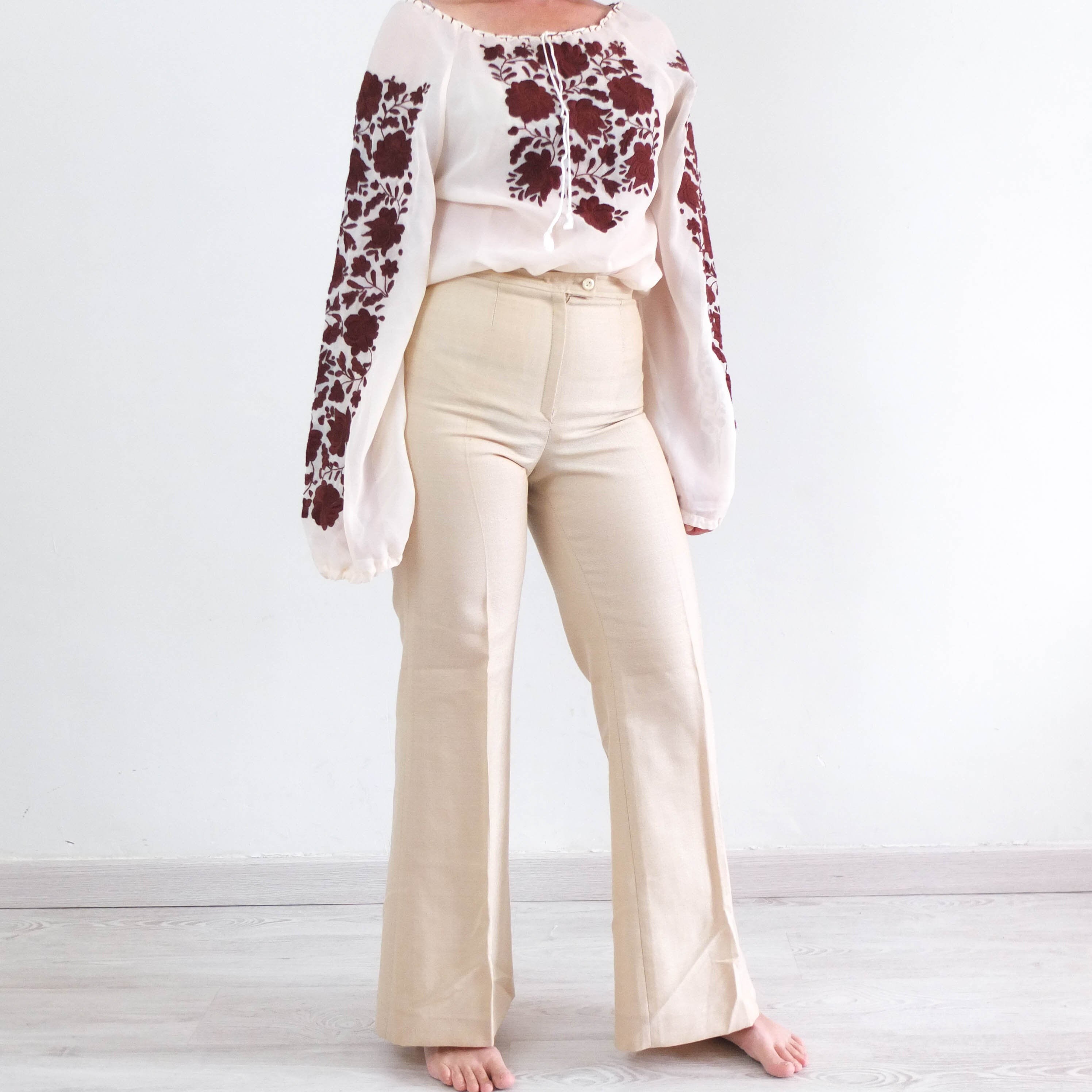 Vintage 70s Bell Bottom Pants Vintage 