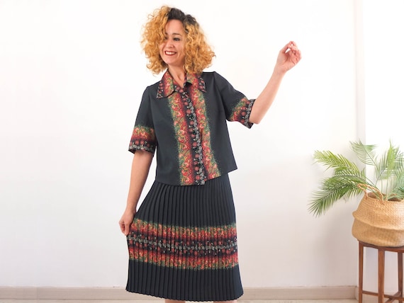 70s skirt and blouse hotsell