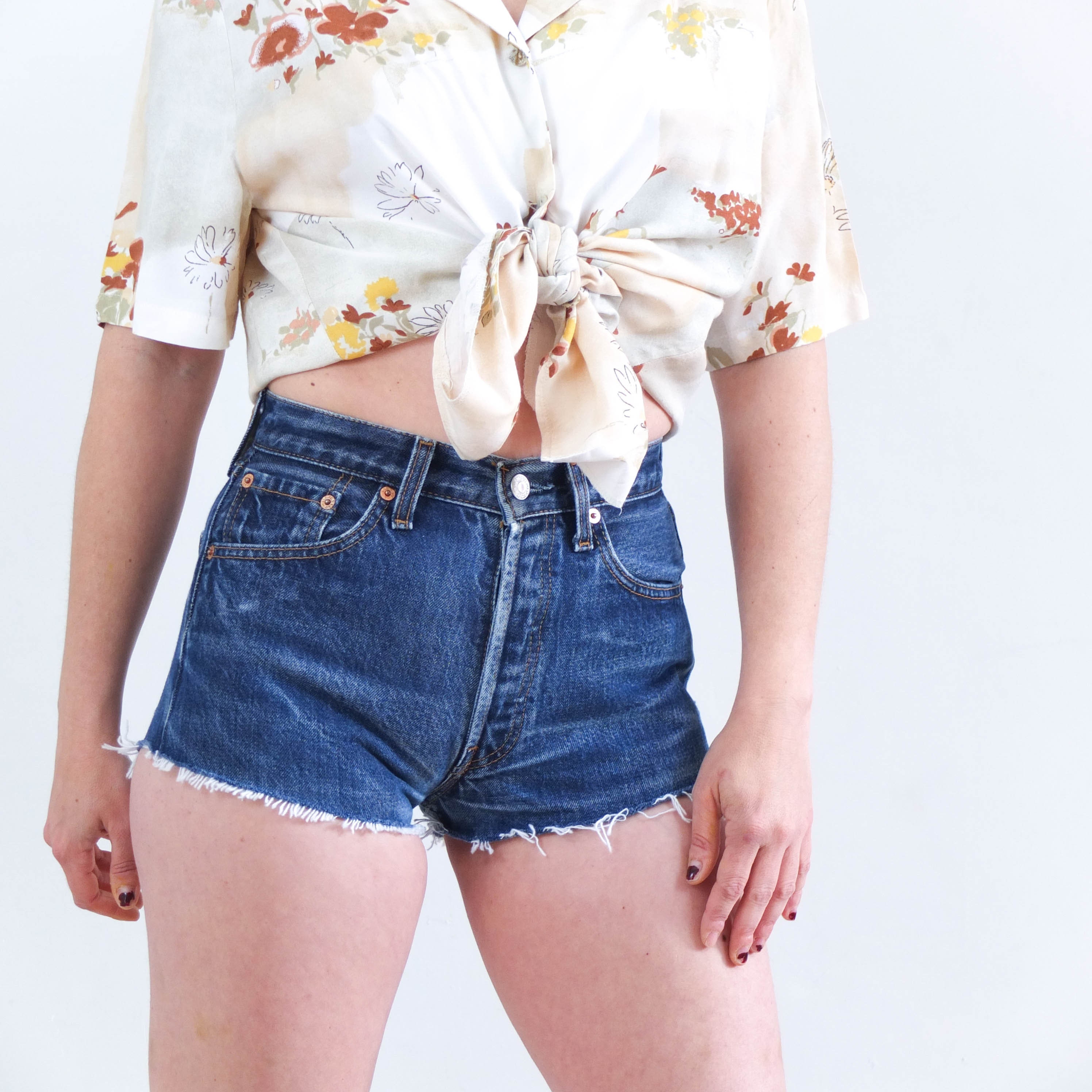 levis 501 shorts vintage authentic