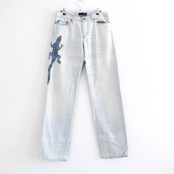 Vintage NOS Just Cavalli denim jeans, Vintage patc