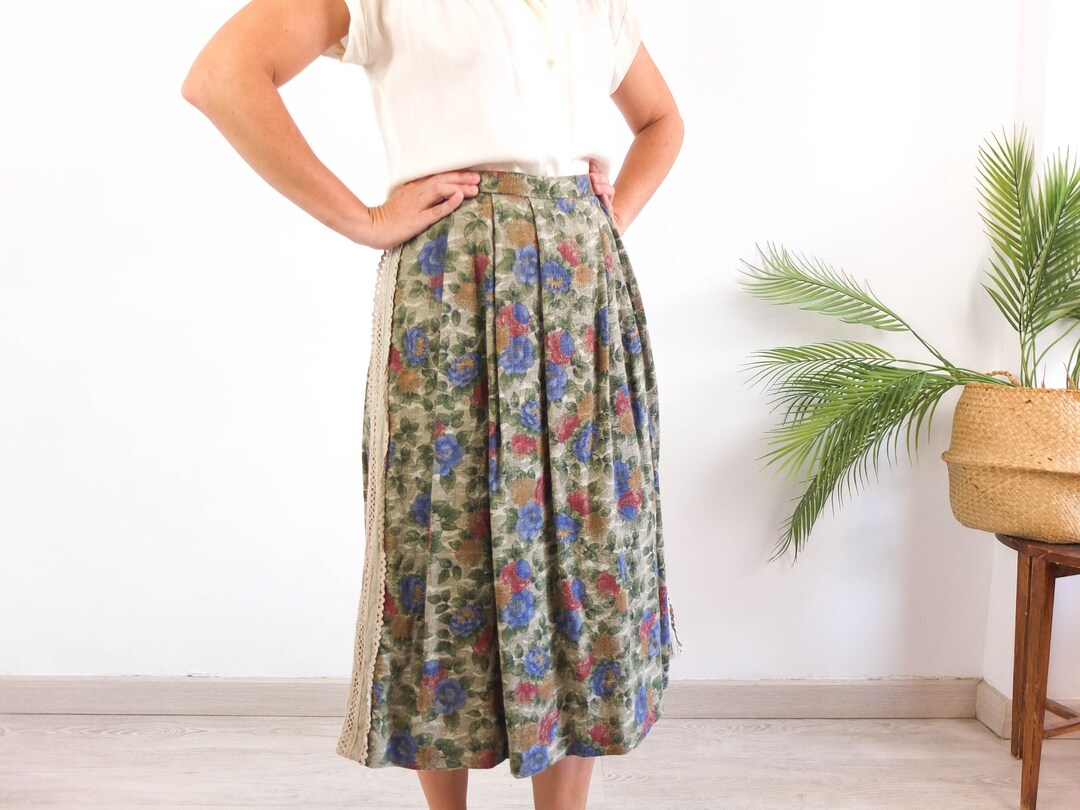 Vintage 80s Floral Tapestry Midi Skirt, Vintage Cotton Floral Folk Skirt, 80s Warm Winter Cottagecore Skirt Plus Size, Boho Skirt Size L XL - Etsy Vintage 80s Floral Tapestry Midi Skirt, Vintage Cotton Floral Folk Skirt, 80s Warm Winter Cottagecore Skirt Plus Size, Boho Skirt Size L XL - Etsy