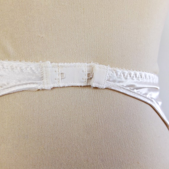 Vintage Victoria Secret lace garter belt, White s… - image 5