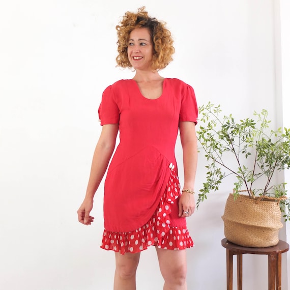 knee length dresses for ladies Lioness White Flamenco Dress (L)