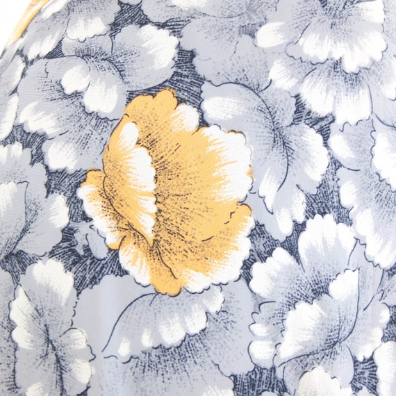 Vintage preppy floral a line skirt, Summer high w… - image 10
