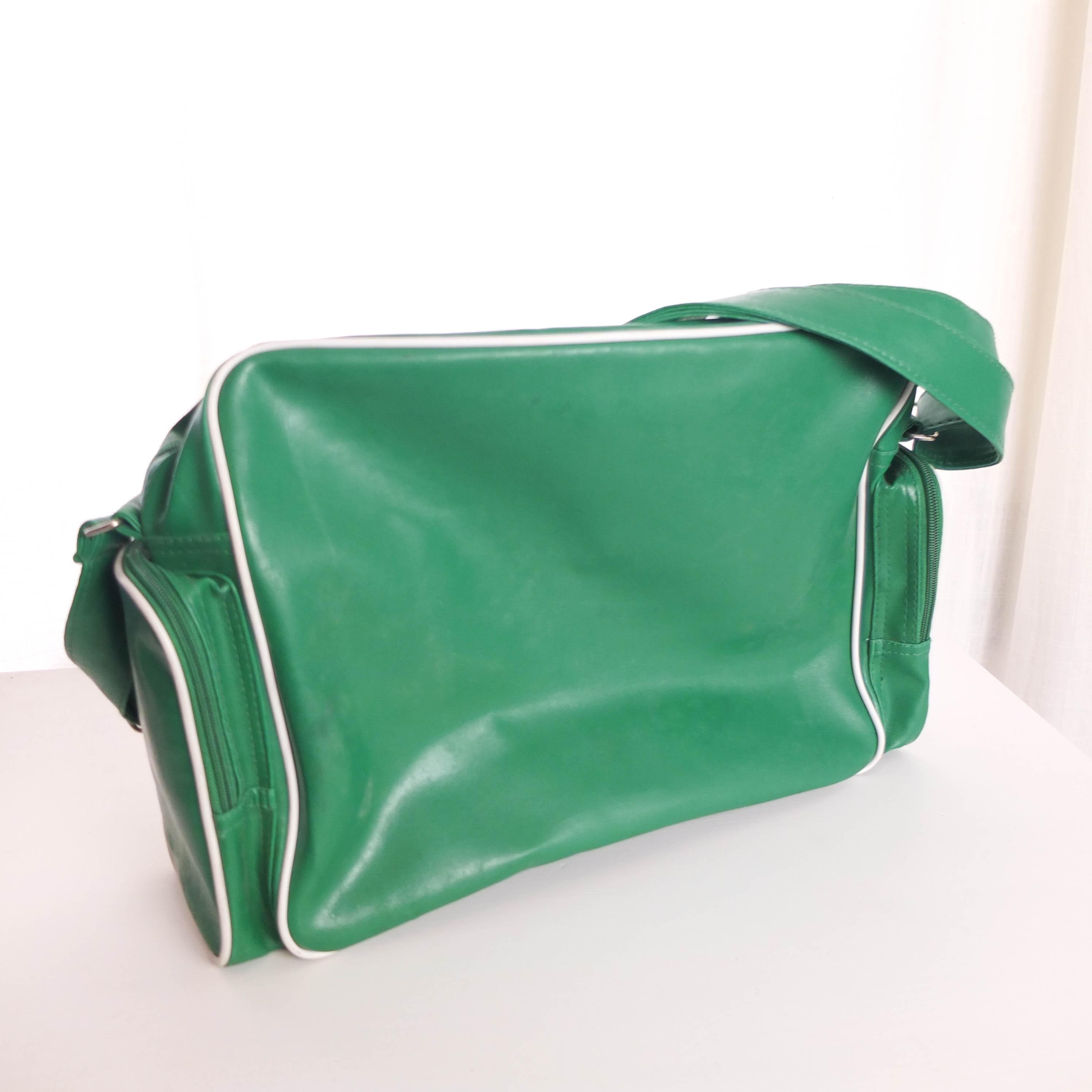 Vintage Heineken Sport Travel Bag, Vintage Green Retro