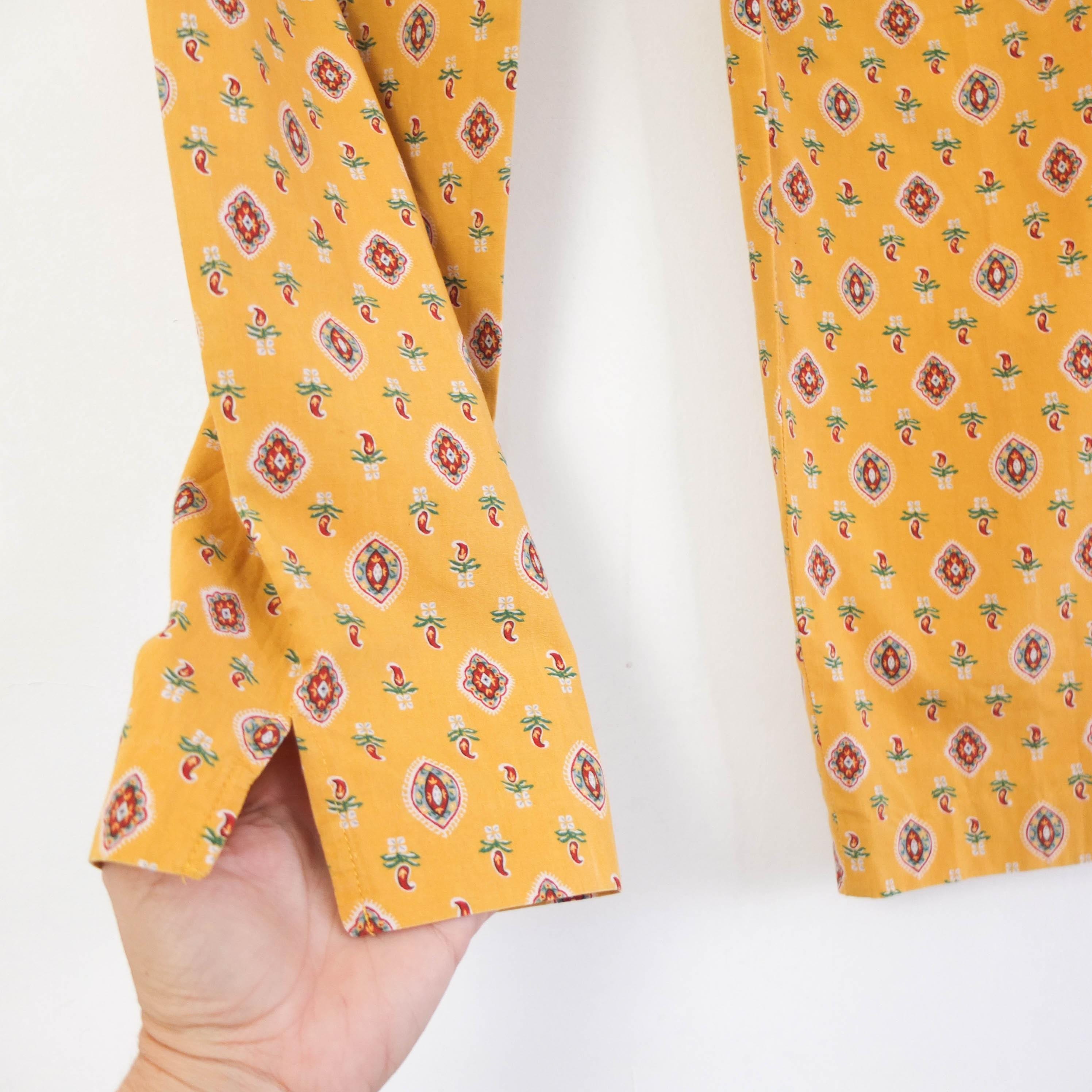 Vintage 80s Floral Pleated Pants, 80s Cotton Floral Baggy Pants 