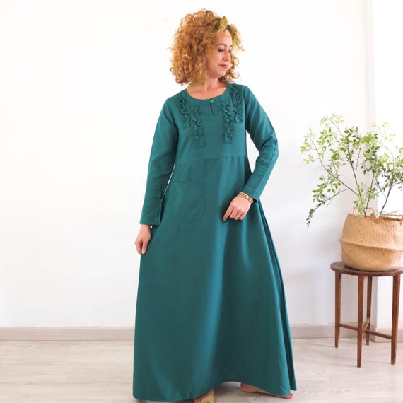 knee length dresses for ladies Coral Sea Maxi Dress main image 0