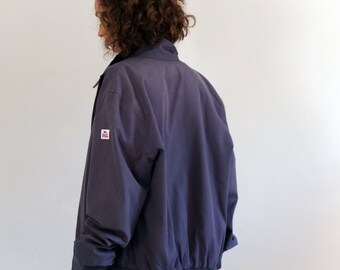 Vintage Blue Harrington Jacket, Vintage Lonsdale Bomber