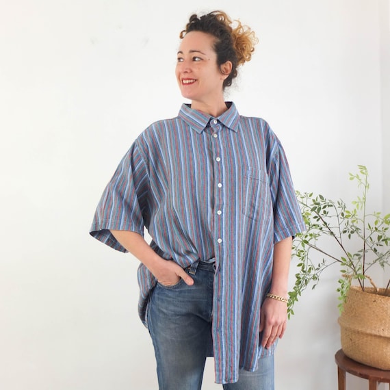 90s mens dress shirts 90s Designer Vintage Embellished Silk Chiffon Cowl Neck Gown – Very Breezy