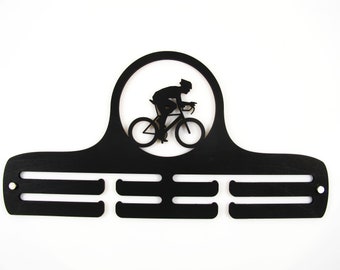 Radfahrer Medaillenhalter: Personalisierte Holz Trophäenhalter