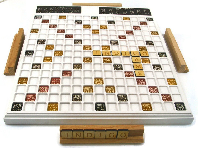 Wooden Letters Scrabble Modern Board & Traditional Games for sale