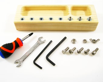 Montessori Screw Board: Adult Rehabilitation Occupational Therapy Kit