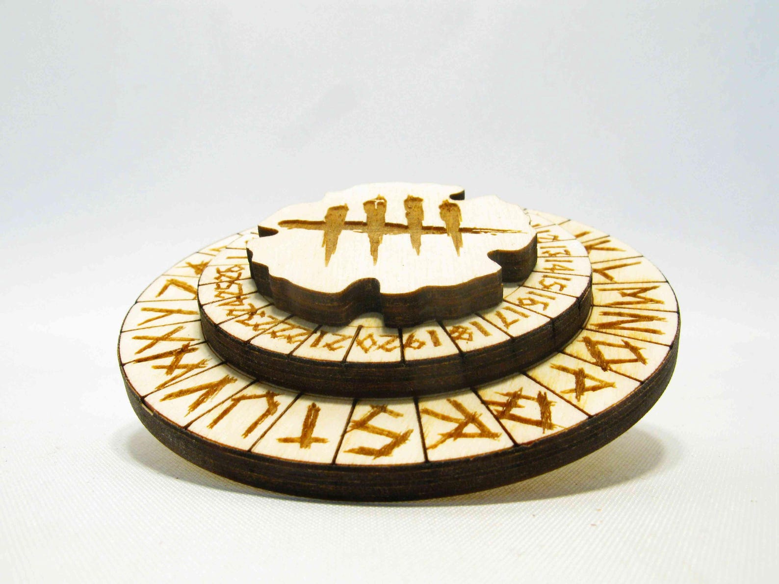 Horror Cipher Wheel: Scary Decoder Disk, Escape Room Game - Etsy
