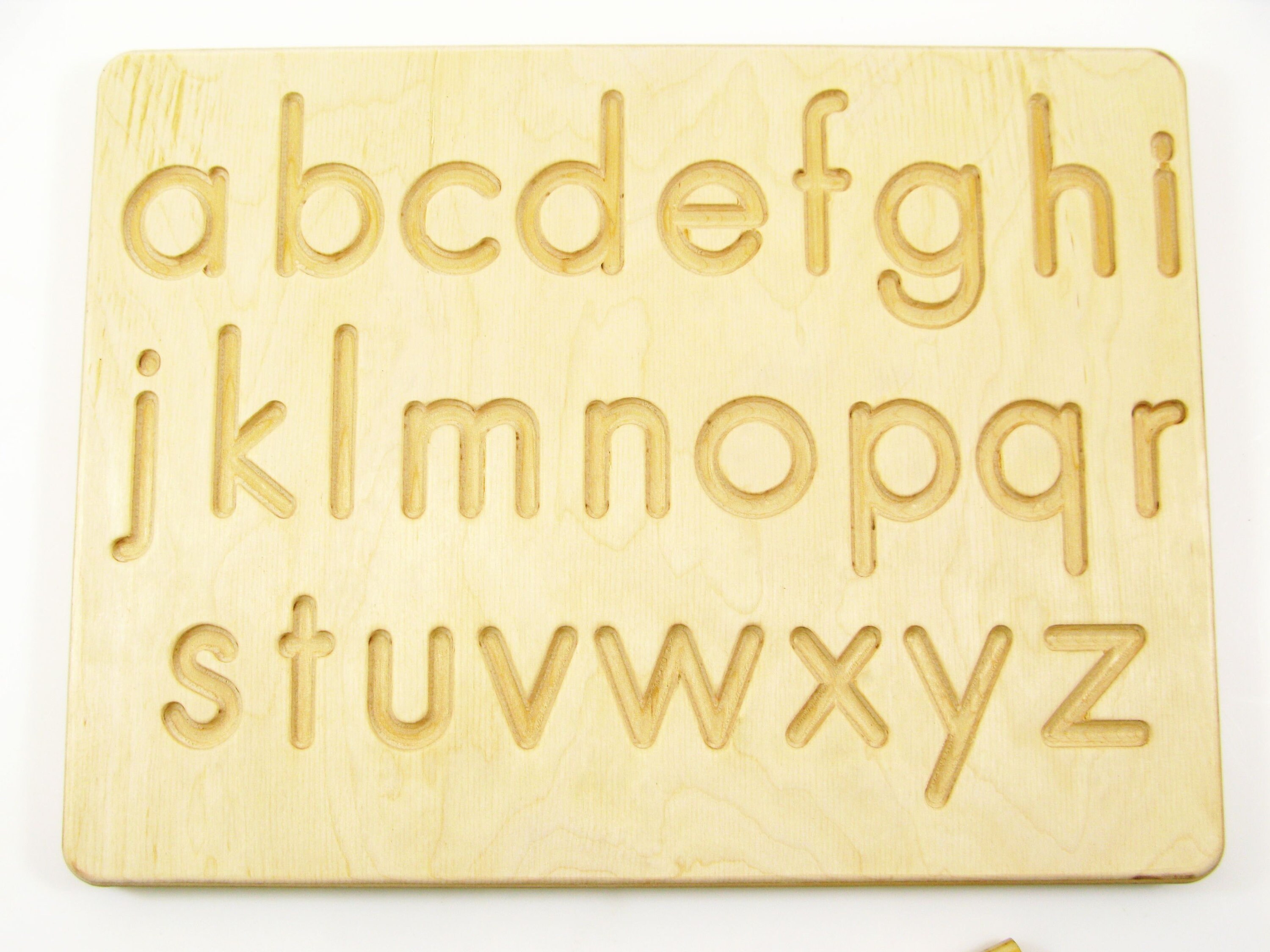 Montessori Alphabet Tracing Board Educational Toy Montessori - Etsy
