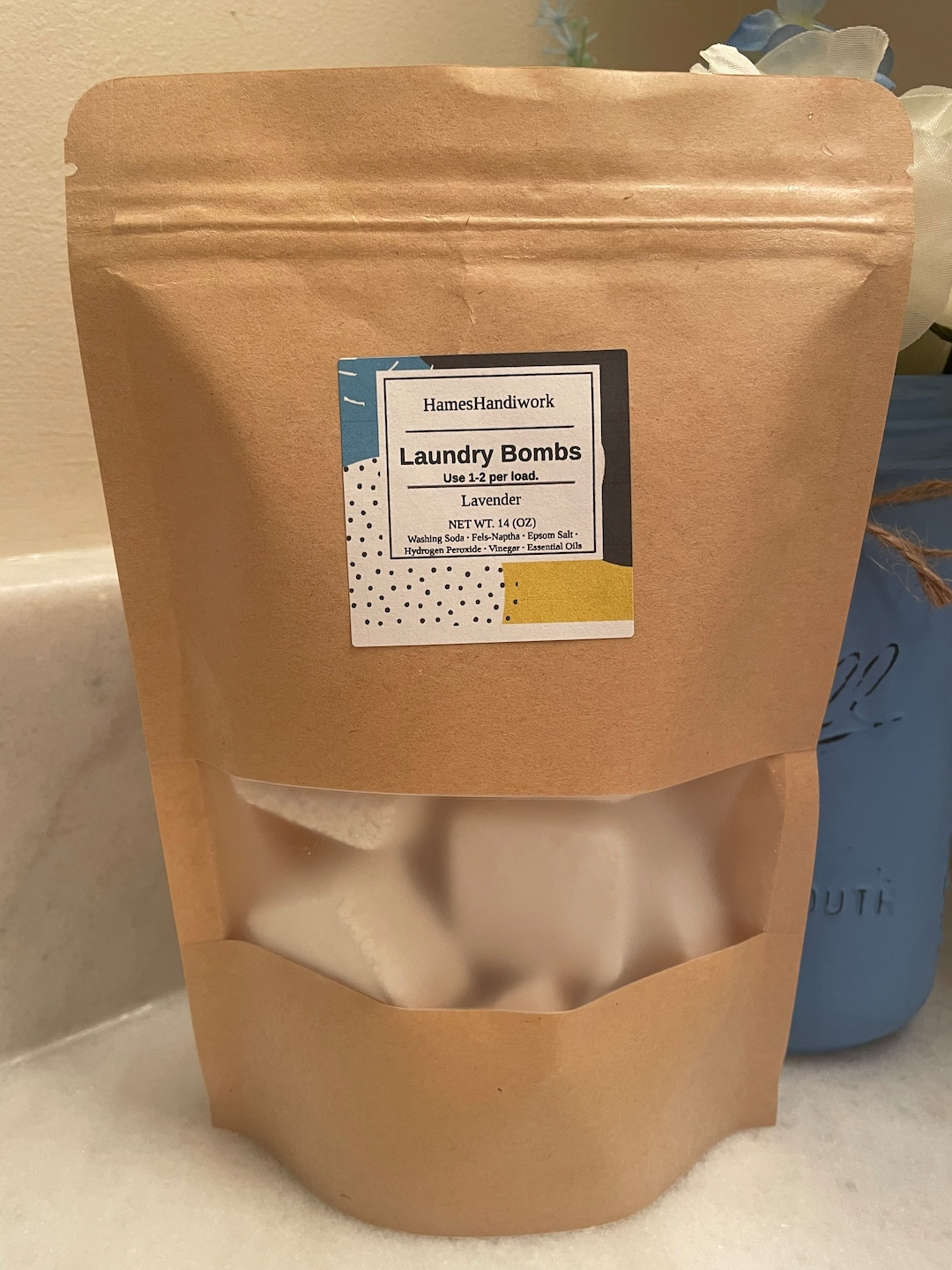 Allnatural Homemade Laundry Detergent Pods Etsy
