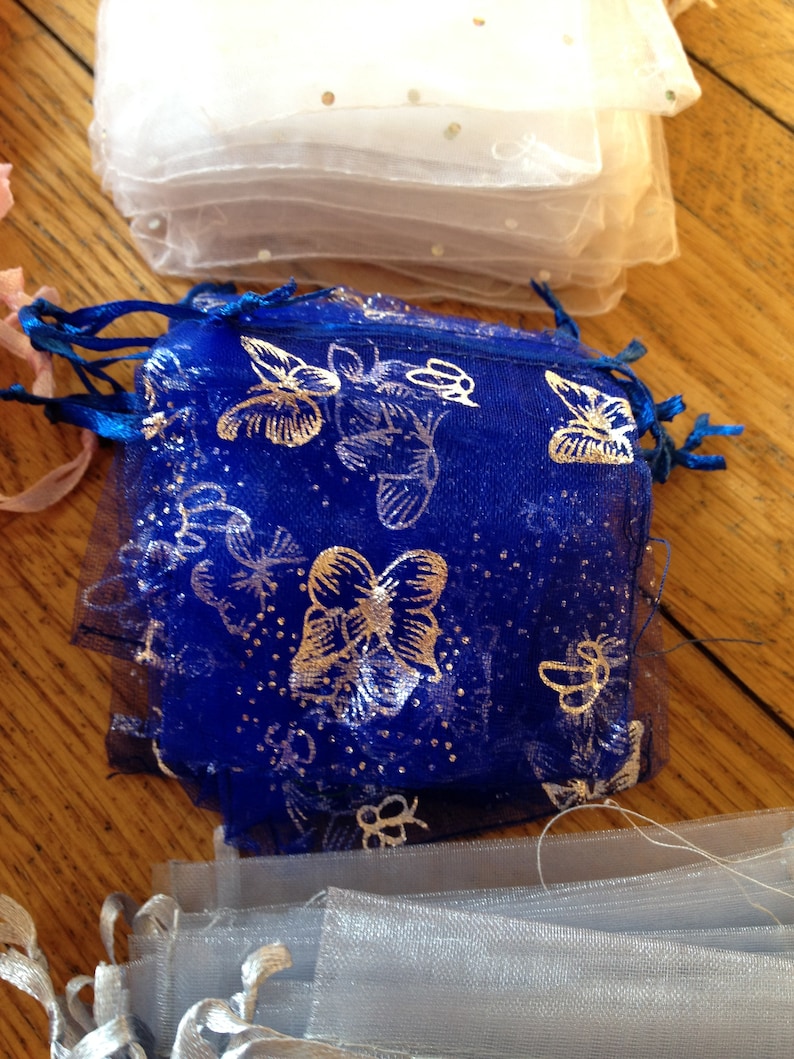 Organza bag in many colors & sizes Etsy