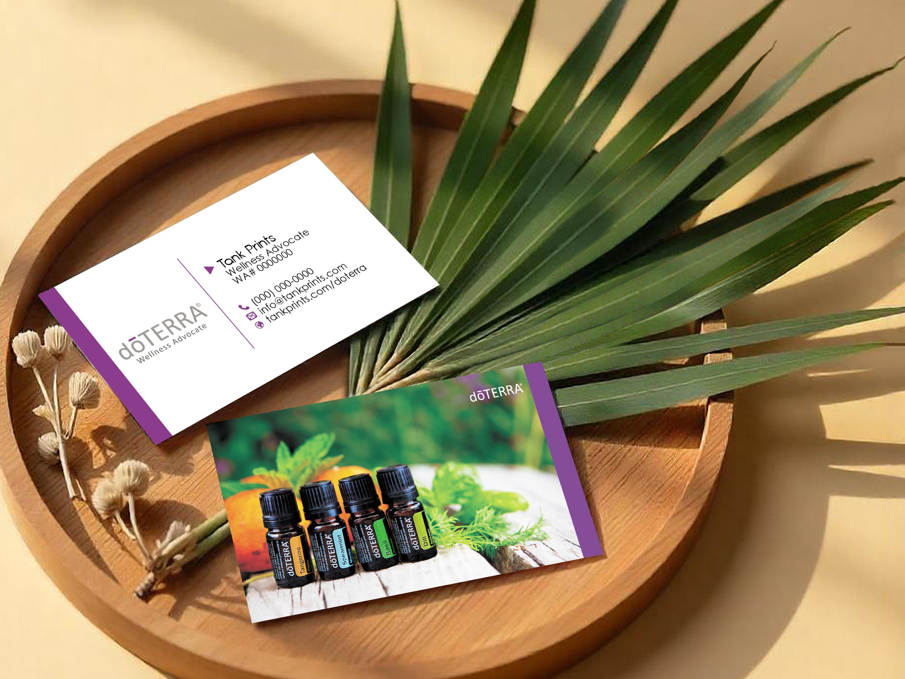 Doterra Business Card Design 8 - Etsy