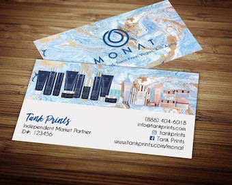 Monat Business Cards - Design 7