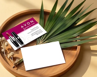 250 Avon Business Cards: Custom Design, Free US Shipping