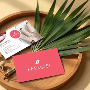 Tarjeta de presentación Farmasi - Diseño 1