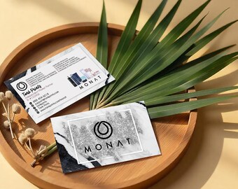 Tarjetas de presentación Monat - Diseño 8