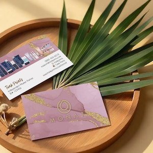 Tarjetas de presentación Monat - Diseño 6