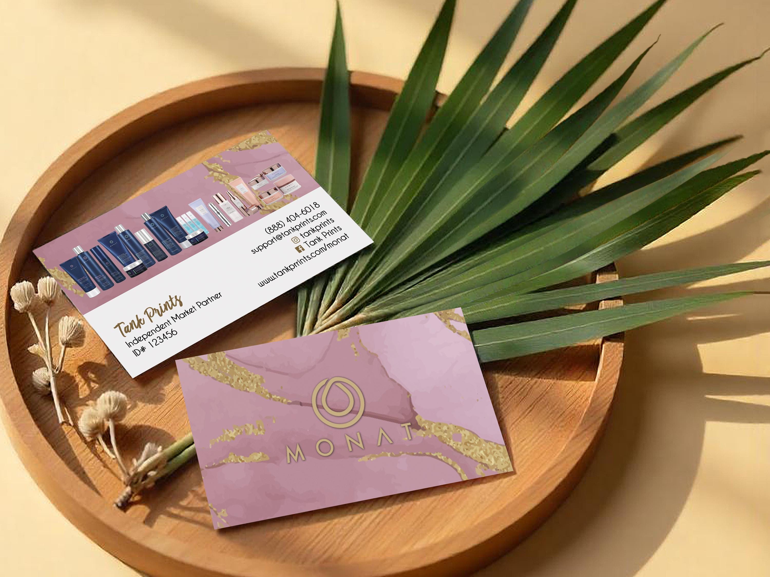 Tarjetas de presentación Monat - Diseño 6
