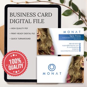 Monat Business Cards - Design 1 - Digital File Only