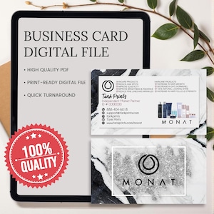 Monat Business Cards - Design 8 - Digital File Only