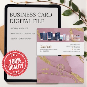 Monat Business Cards - Design 6 - Digital File Only