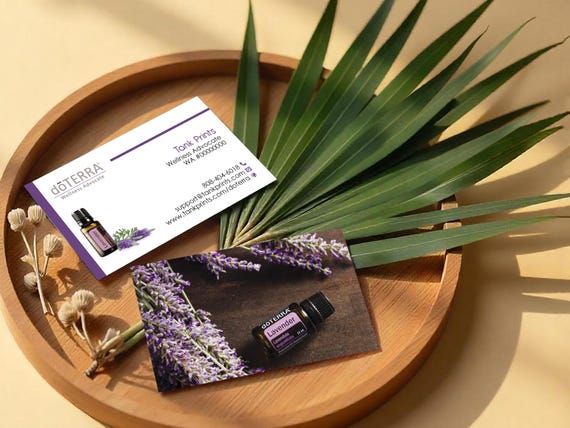 DoTERRA 名刺デザイン 9 - デジタルファイルのみ - Etsy 日本