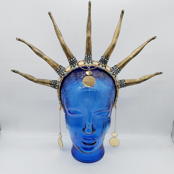 voodoo witch headpiece