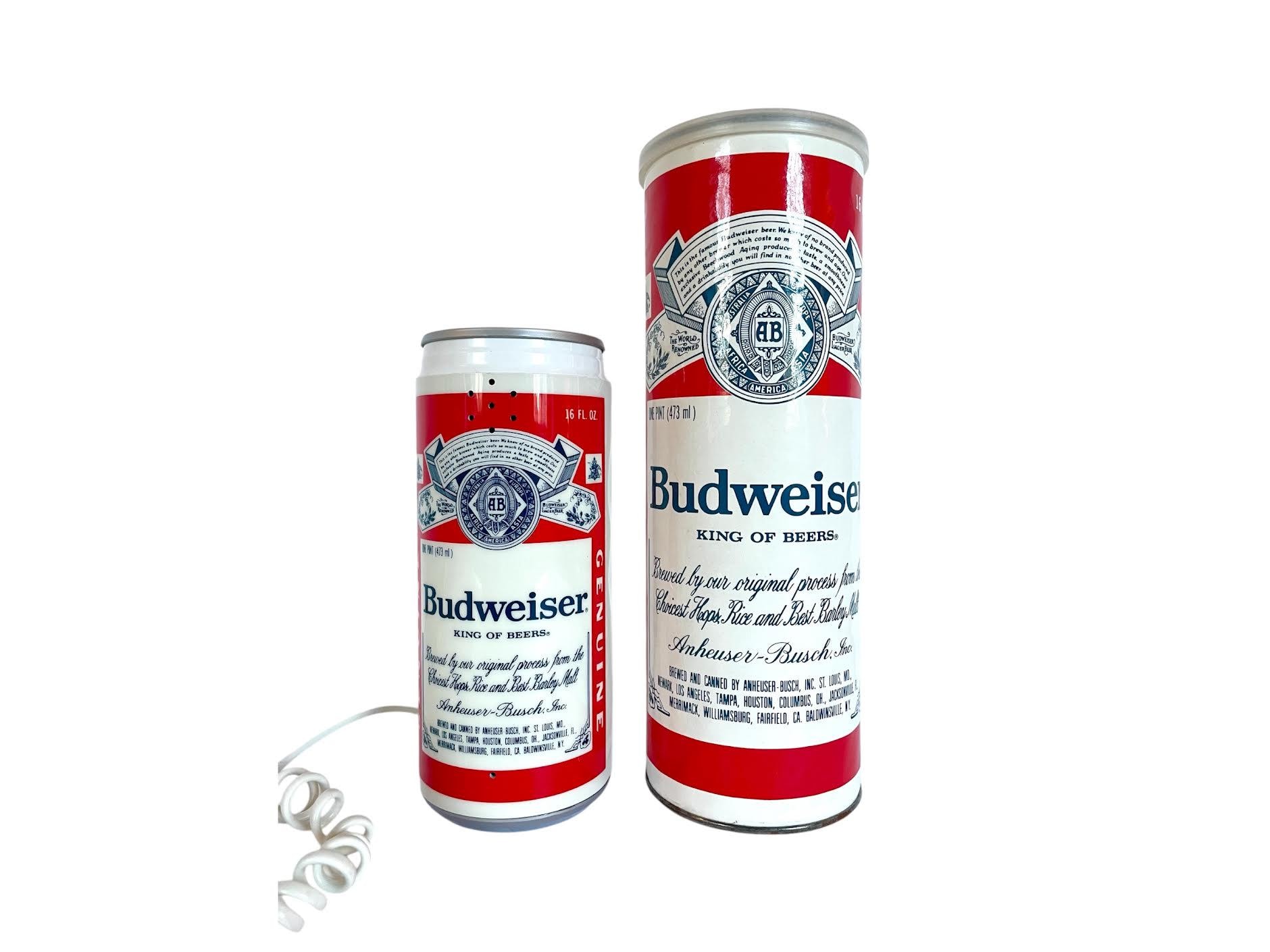 Retro (80s) Cool BUDWEISER BEER Can One Piece Full Feature