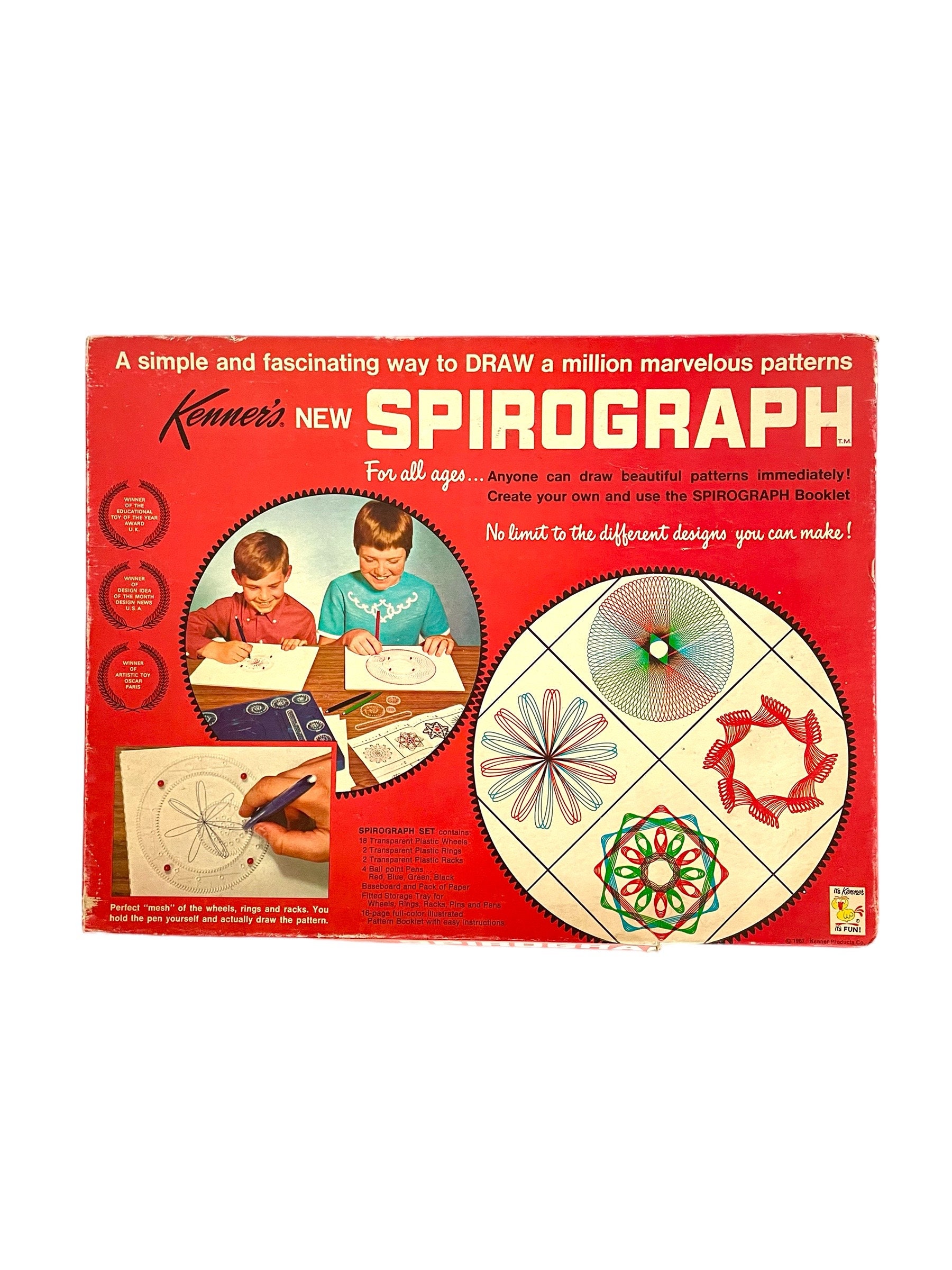 The Original Spirograph Design Set - #92323 - Mindtaker Miniatures