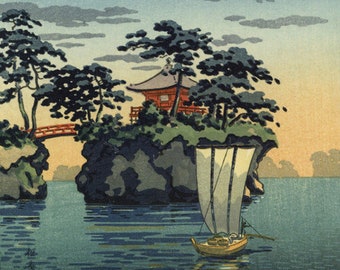 Japanese Shin Hanga And Art Reproductions By Hangaharbor On Etsy