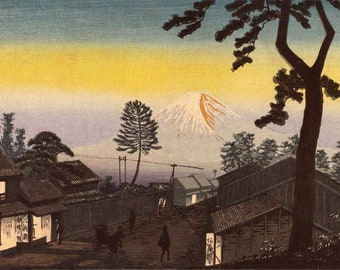 Japanese Shin Hanga And Art Reproductions By Hangaharbor On Etsy