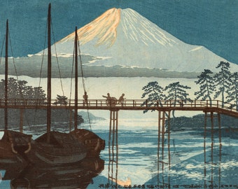 Japanese Shin Hanga And Art Reproductions By Hangaharbor On Etsy