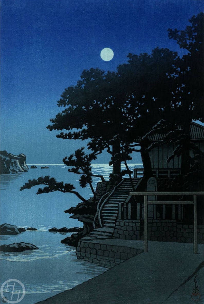 Mid 20th Century Clifton Karhu Block Print Furoshiki Wall