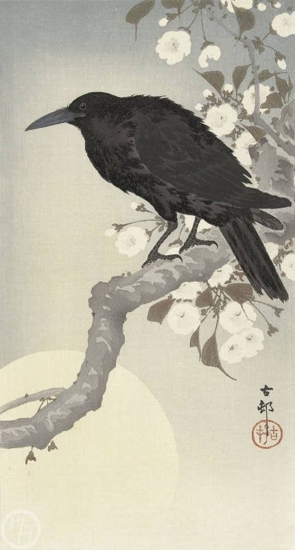 アート　『Black moon』サイン有 7/20 版画 リトグラフ  0602 Japanese Art Print 